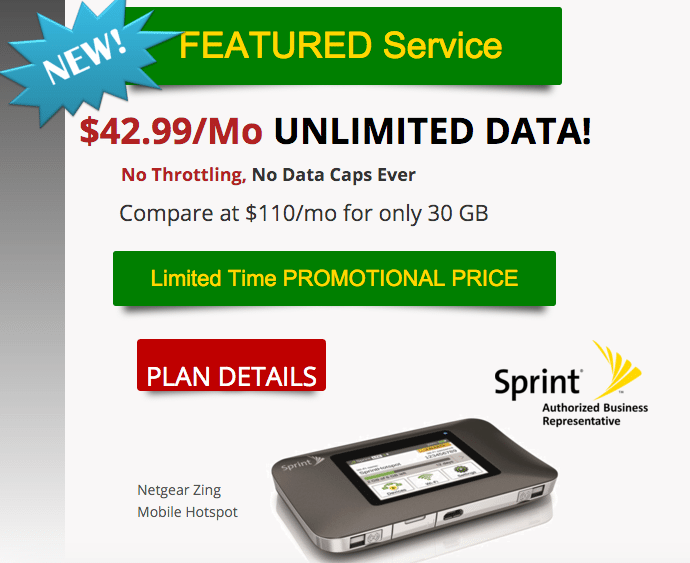 Sprint unlimited LTE