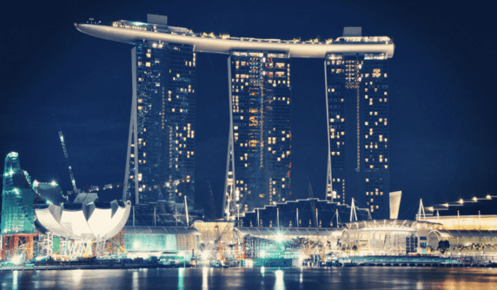 huawei marina bay sands small cells