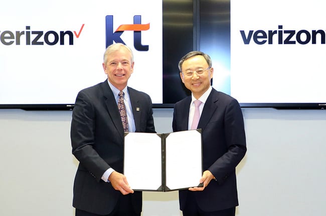 Verizon 5G KT Korea Telecom