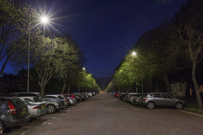 Cardiff – 18,000 streetlights upgrades, 24,000 to go (Image: Signify)