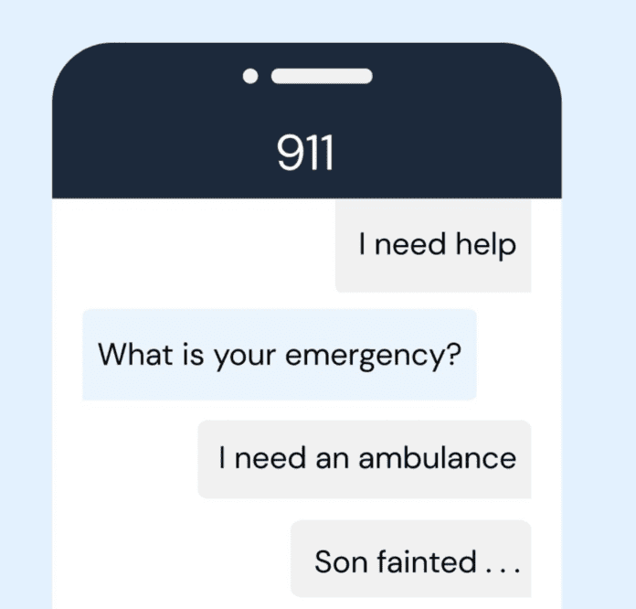 emergency text
