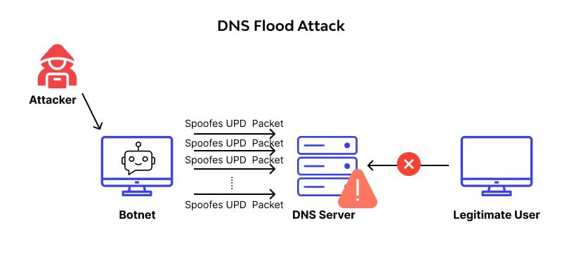 Application layer DDoS attacks: What is a DNS flood?