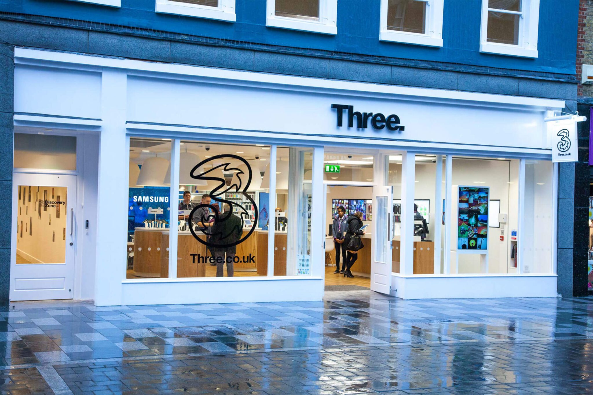 Three