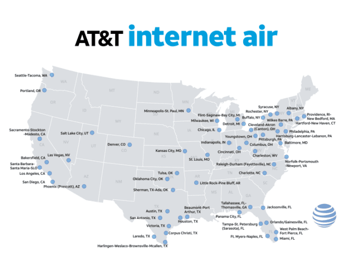 AT&T internet air january 2024