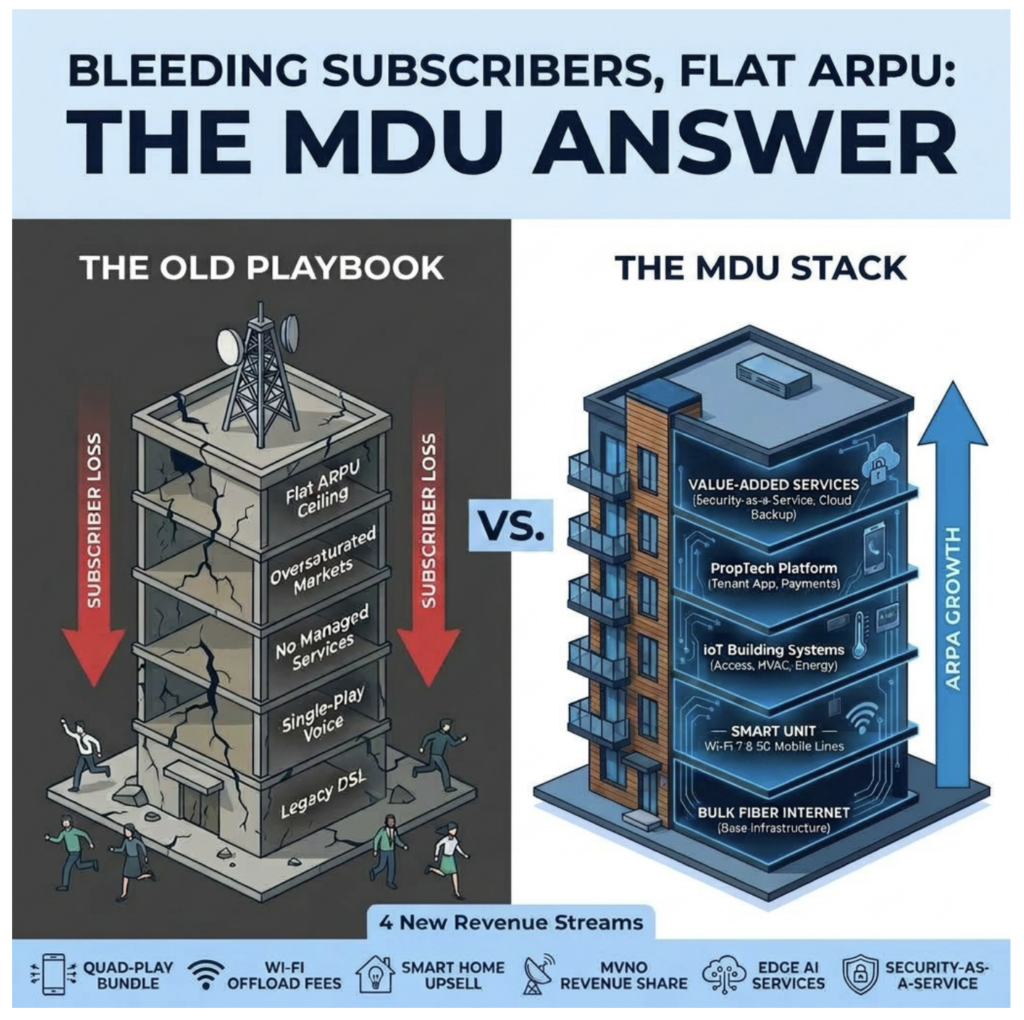Bleeding subs, flat ARPU – the MDU answer US broadband keeps circling (Analyst Angle) 6 Maravedis broadband